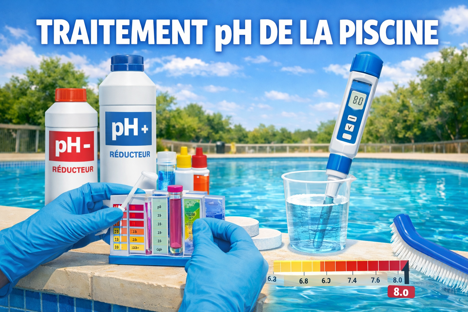 dosage ph pour piscine